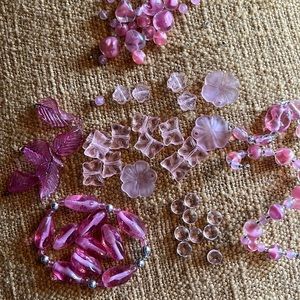 Vintage crystal beads